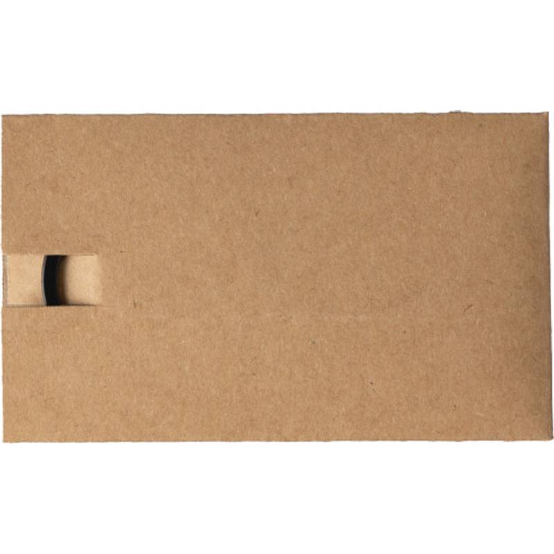 Kovová klíčenka Brigitte, černá Kovová klíčenka Brigitte, černá