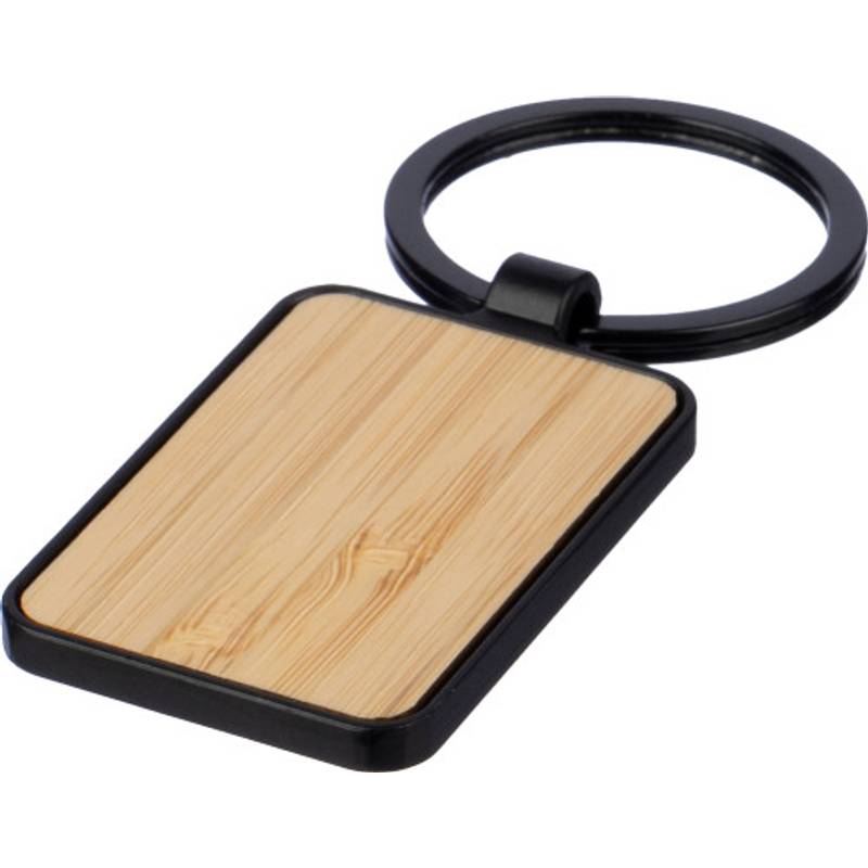 Kovová klíčenka Brigitte, černá Kovová klíčenka Brigitte, černá