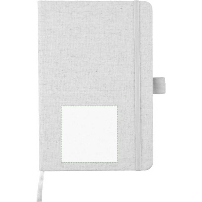 Konopný sešit A5 Barbara, hnědá khaki Konopný sešit A5 Barbara, hnědá khaki