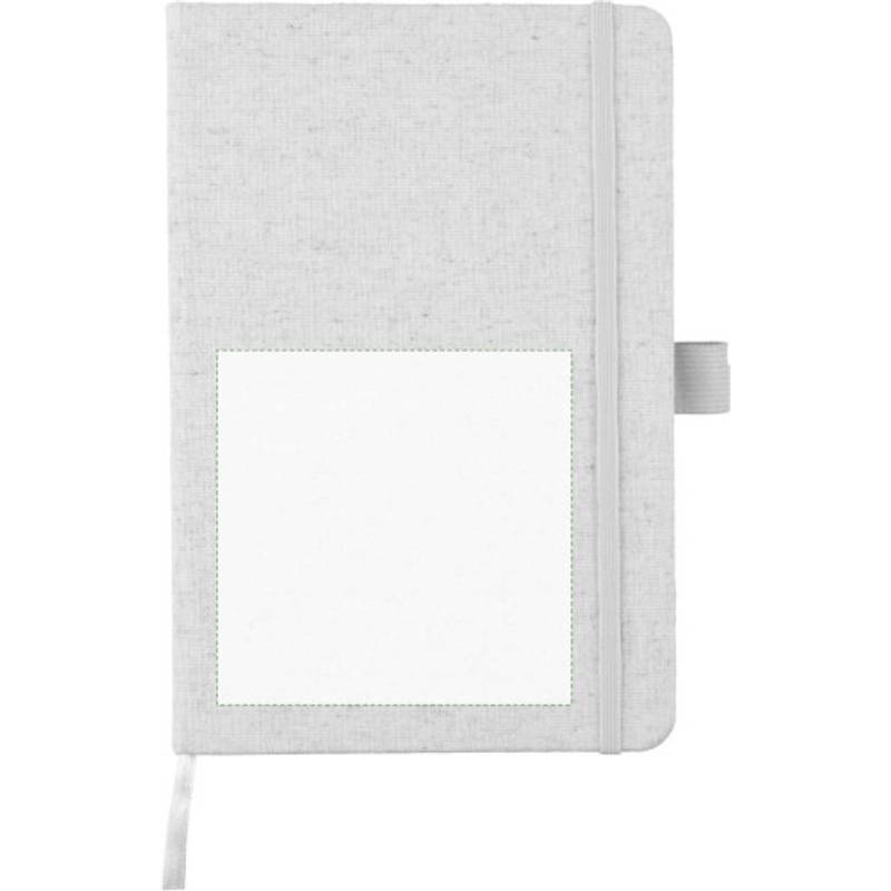 Konopný sešit A5 Barbara, hnědá khaki Konopný sešit A5 Barbara, hnědá khaki