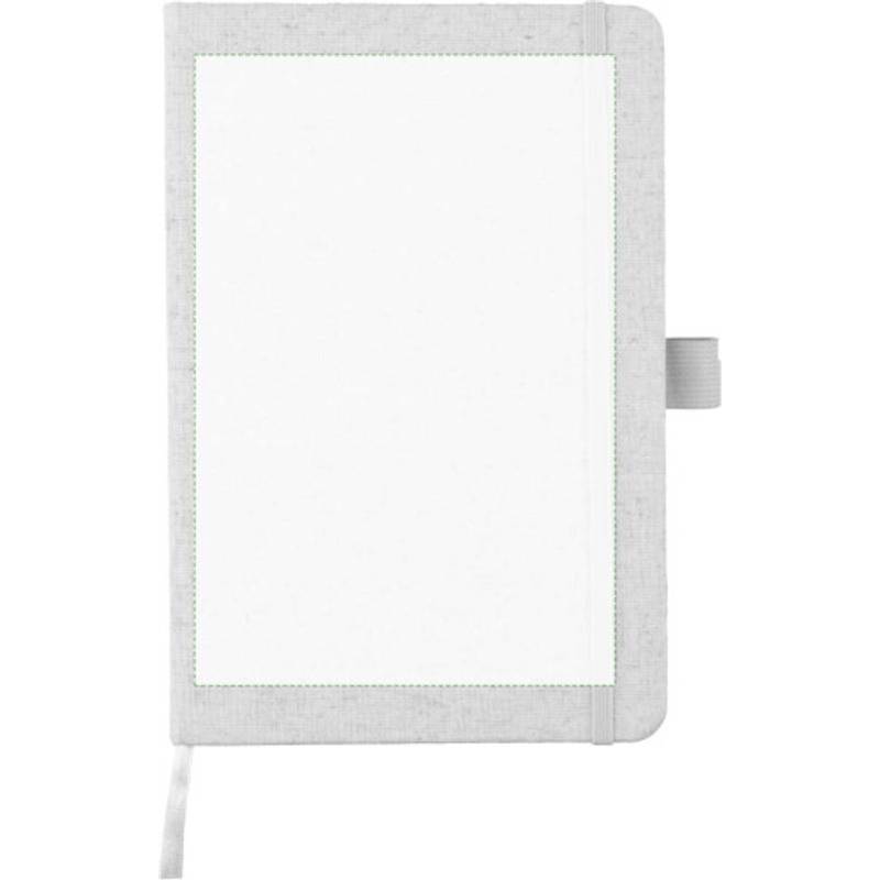 Konopný sešit A5 Barbara, hnědá khaki Konopný sešit A5 Barbara, hnědá khaki