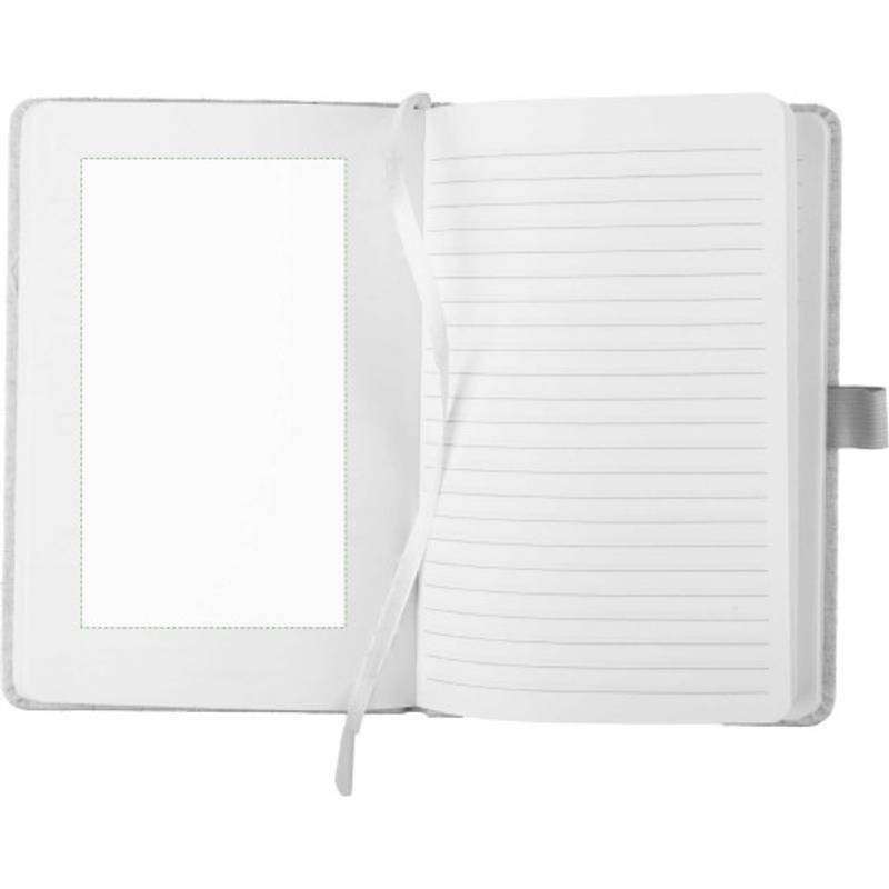 Konopný sešit A5 Barbara, hnědá khaki Konopný sešit A5 Barbara, hnědá khaki