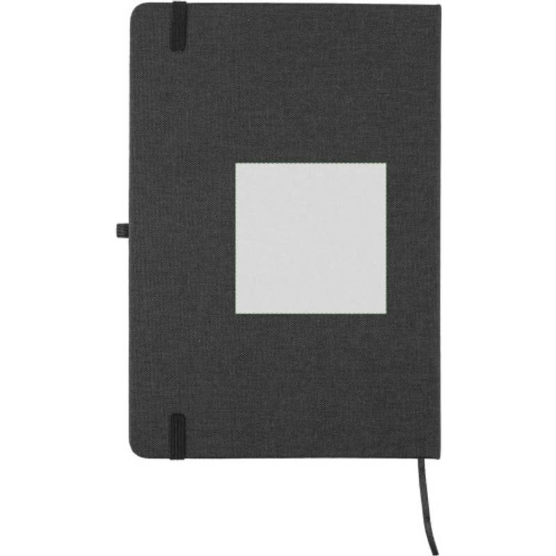 rPET (300D) notebook A5 Ernst, čierna rPET (300D) notebook A5 Ernst, čierna
