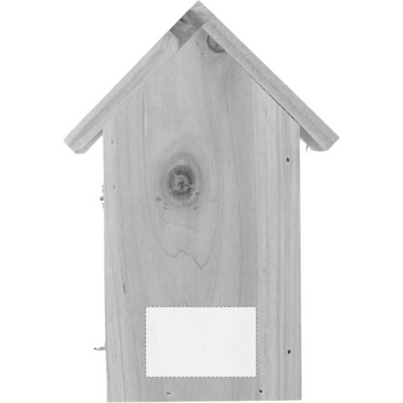 Borovicový dřevěný motýlí domeček Anita, hnědá Borovicový dřevěný motýlí domeček Anita, hnědá