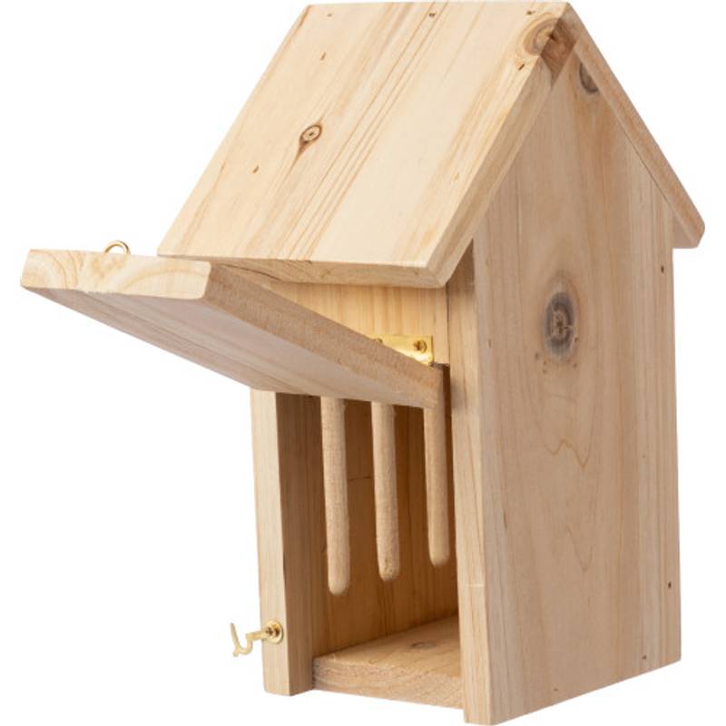 Borovicový dřevěný motýlí domeček Anita, hnědá Borovicový dřevěný motýlí domeček Anita, hnědá