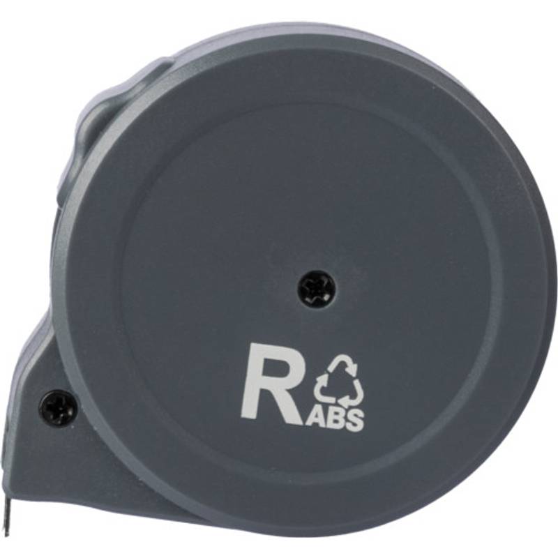 Svinovací metr z recyklovaného ABS (3 metry) Ute, šedá Svinovací metr z recyklovaného ABS (3 metry) Ute, šedá