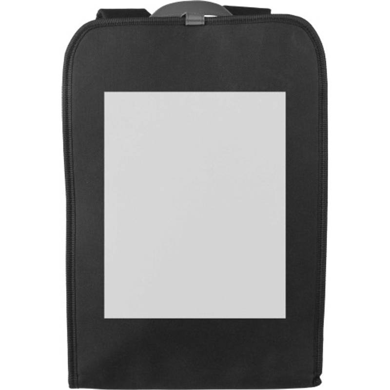 rPET (600D) polyesterový batoh Ralf, černá rPET (600D) polyesterový batoh Ralf, černá