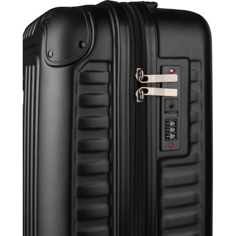 ABS vozík na zavazadla Elke, černá ABS vozík na zavazadla Elke, černá