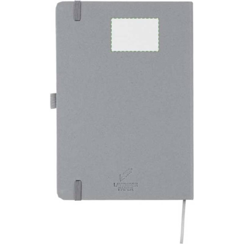 Recyklovaný bioodpad a kartónový zošit A5 Gertrud, modrá Recyklovaný bioodpad a kartónový zošit A5 Gertrud, modrá