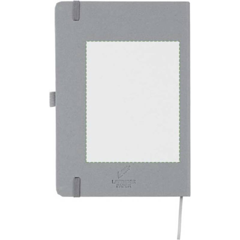 Recyklovaný bioodpad a kartónový zošit A5 Gertrud, modrá Recyklovaný bioodpad a kartónový zošit A5 Gertrud, modrá