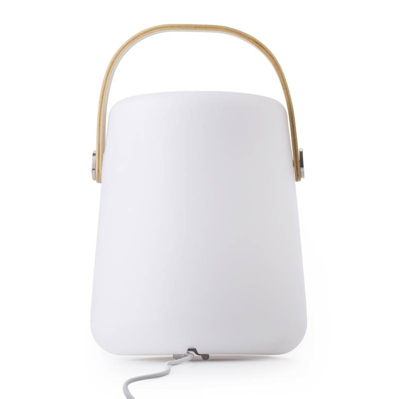 Plastový LED reproduktor, biela Plastový LED reproduktor, biela