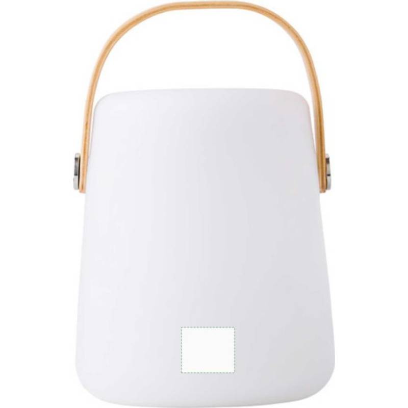 Plastový LED reproduktor, biela Plastový LED reproduktor, biela