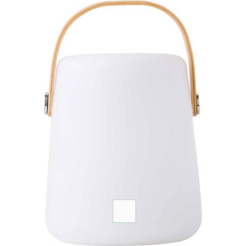 Plastový LED reproduktor, biela Plastový LED reproduktor, biela