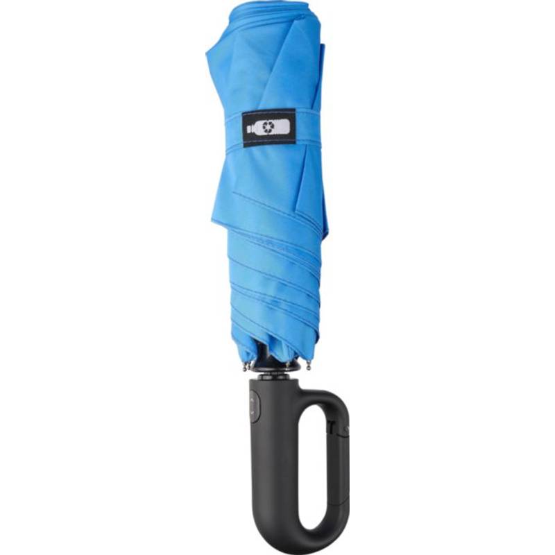 rPET 190T deštník Cynthia, černá rPET 190T deštník Cynthia, černá