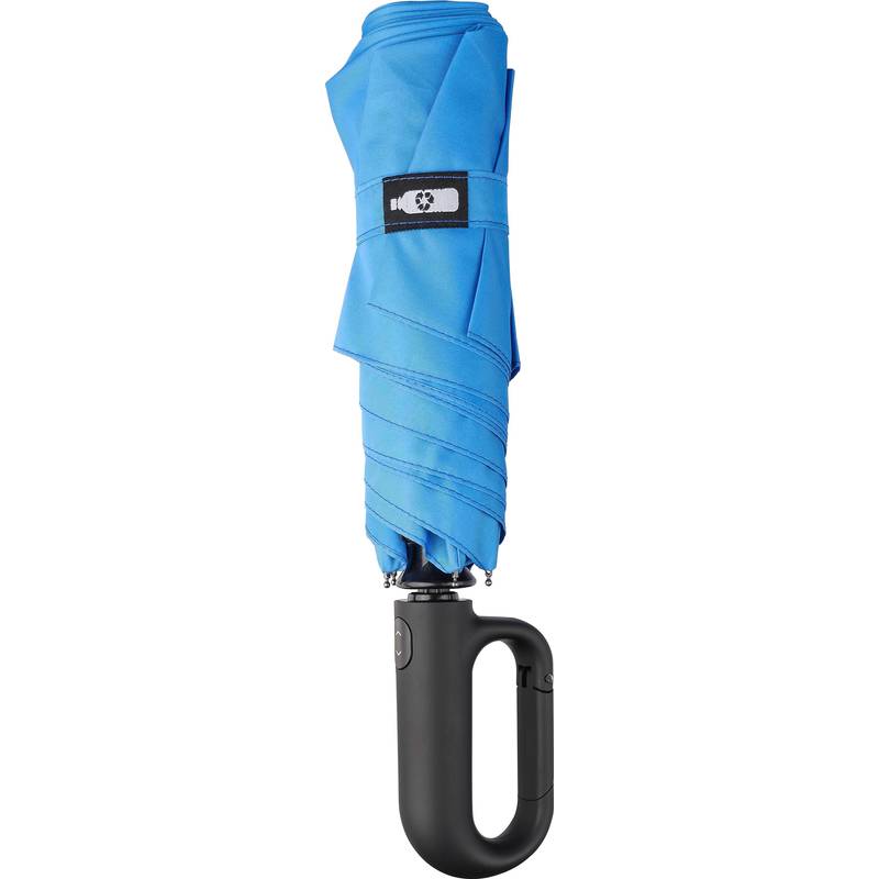 rPET 190T deštník Cynthia, černá rPET 190T deštník Cynthia, černá