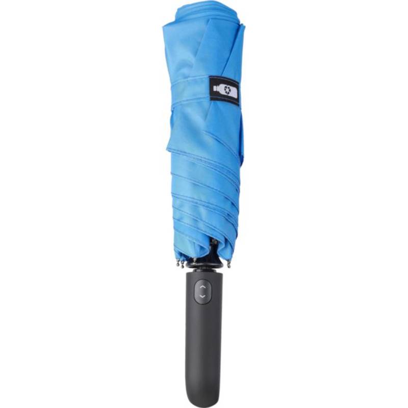 rPET 190T deštník Cynthia, černá rPET 190T deštník Cynthia, černá