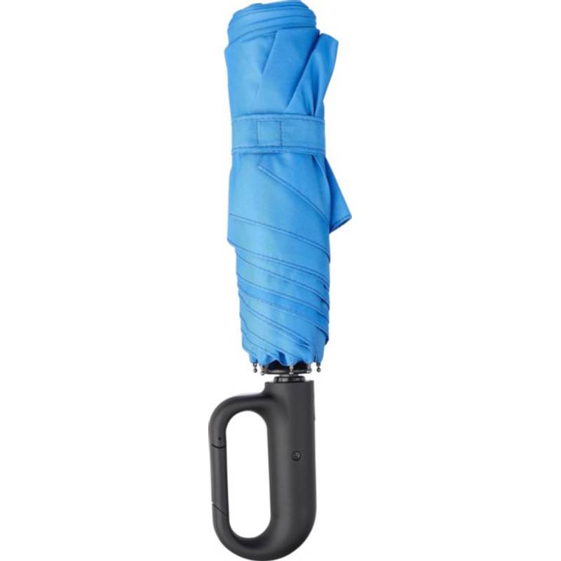 rPET 190T deštník Cynthia, černá rPET 190T deštník Cynthia, černá