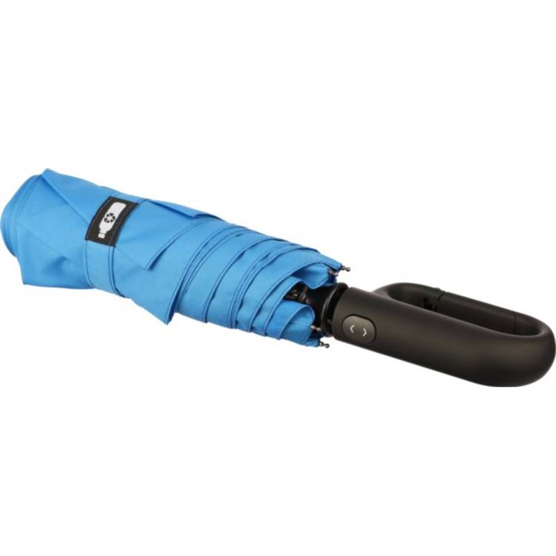 rPET 190T deštník Cynthia, černá rPET 190T deštník Cynthia, černá