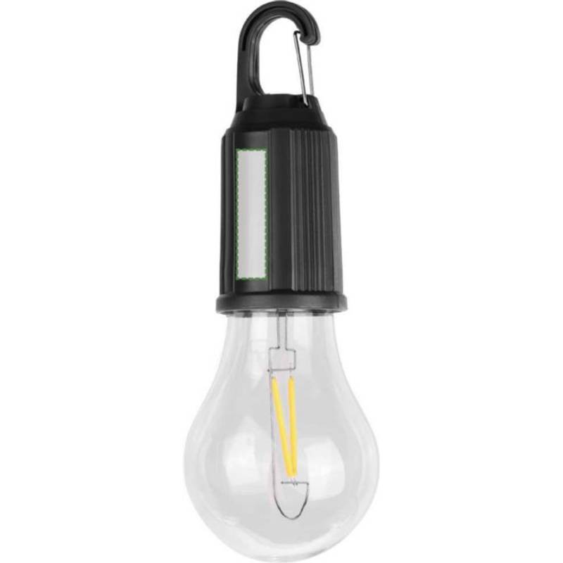 ABS žárovka Dalton, černá ABS žárovka Dalton, černá