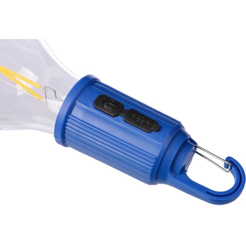 ABS žárovka Dalton, černá ABS žárovka Dalton, černá