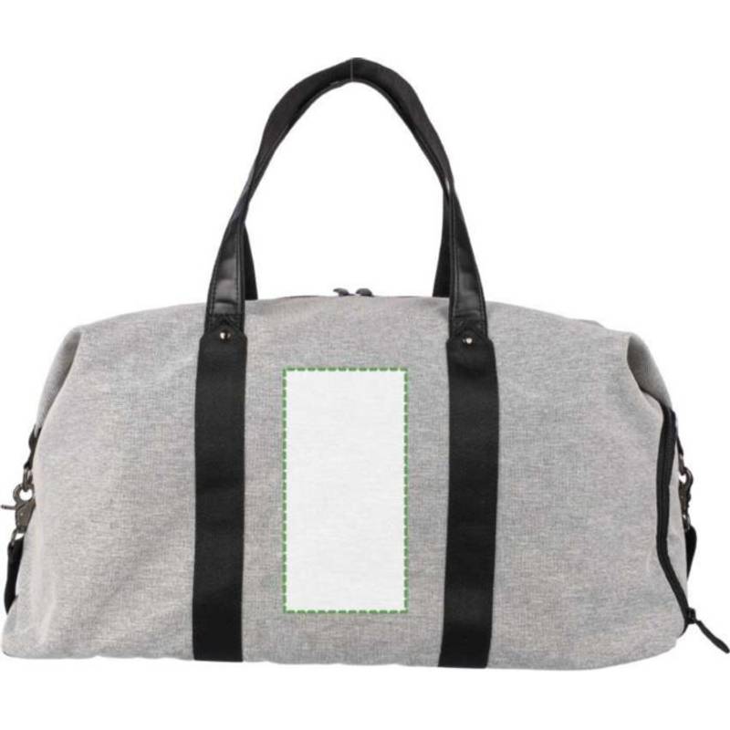 Taška Desmond z recyklovaného polyesteru 600D, sivá svetlá Taška Desmond z recyklovaného polyesteru 600D, sivá svetlá