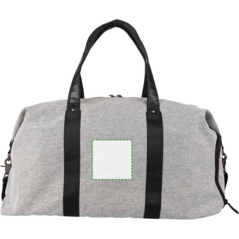 Taška Desmond z recyklovaného polyesteru 600D, sivá svetlá Taška Desmond z recyklovaného polyesteru 600D, sivá svetlá