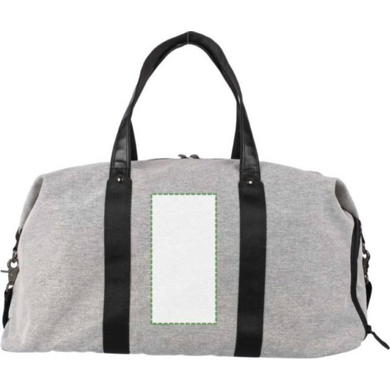 Taška Desmond z recyklovaného polyesteru 600D, sivá svetlá Taška Desmond z recyklovaného polyesteru 600D, sivá svetlá