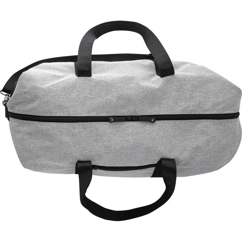 Taška Desmond z recyklovaného polyesteru 600D, sivá svetlá Taška Desmond z recyklovaného polyesteru 600D, sivá svetlá