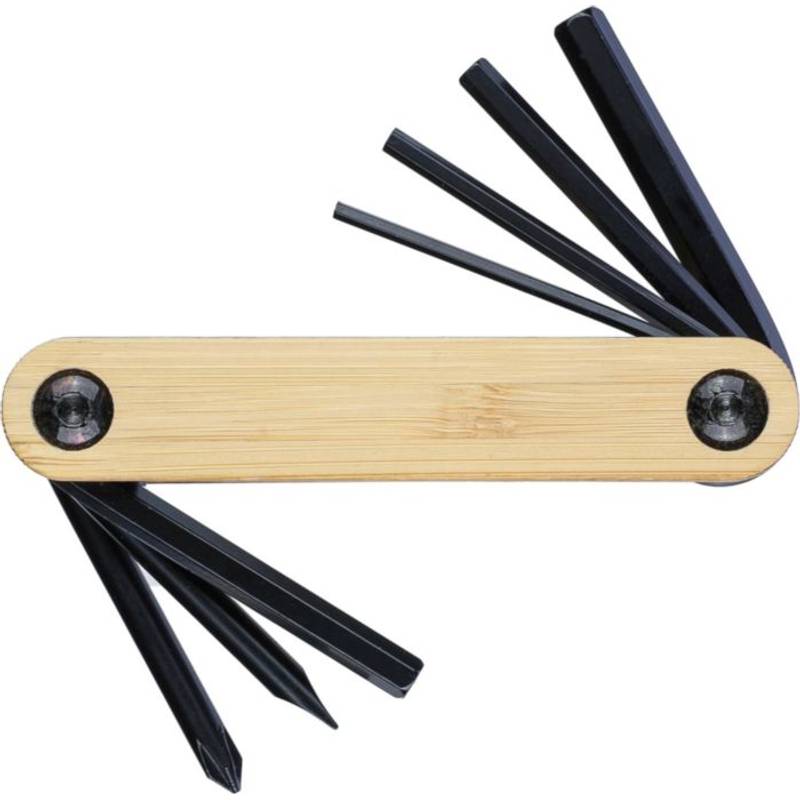 Sada nástrojov z uhlíkovej ocele Edna, hnedá Sada nástrojov z uhlíkovej ocele Edna, hnedá