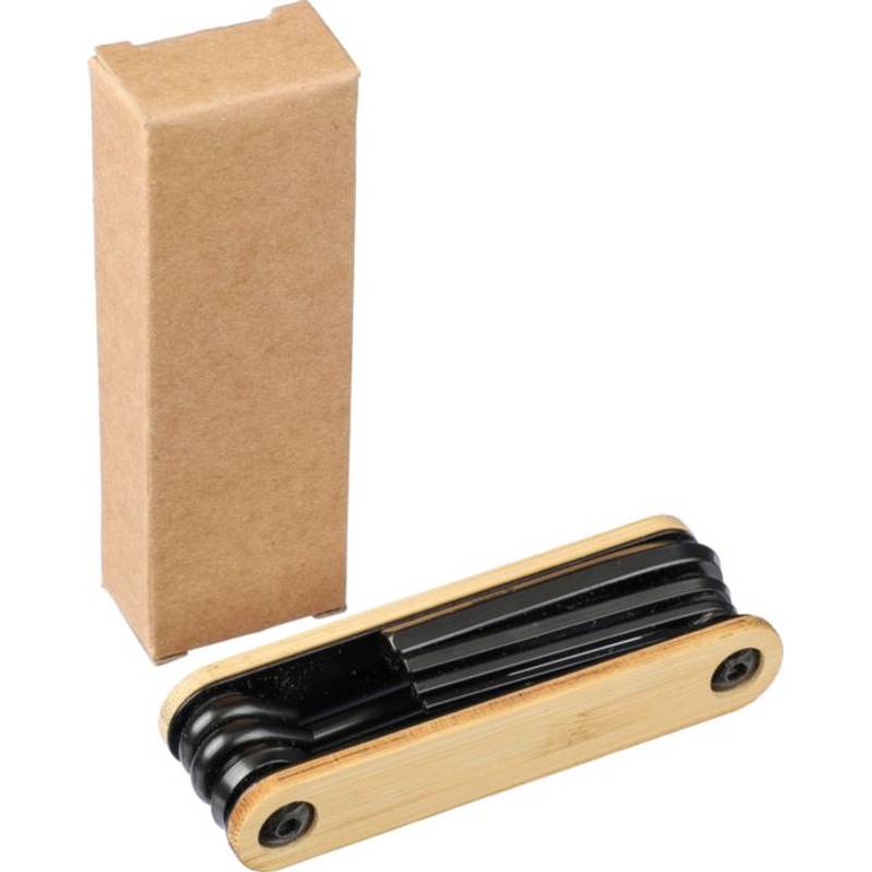 Sada nástrojov z uhlíkovej ocele Edna, hnedá Sada nástrojov z uhlíkovej ocele Edna, hnedá