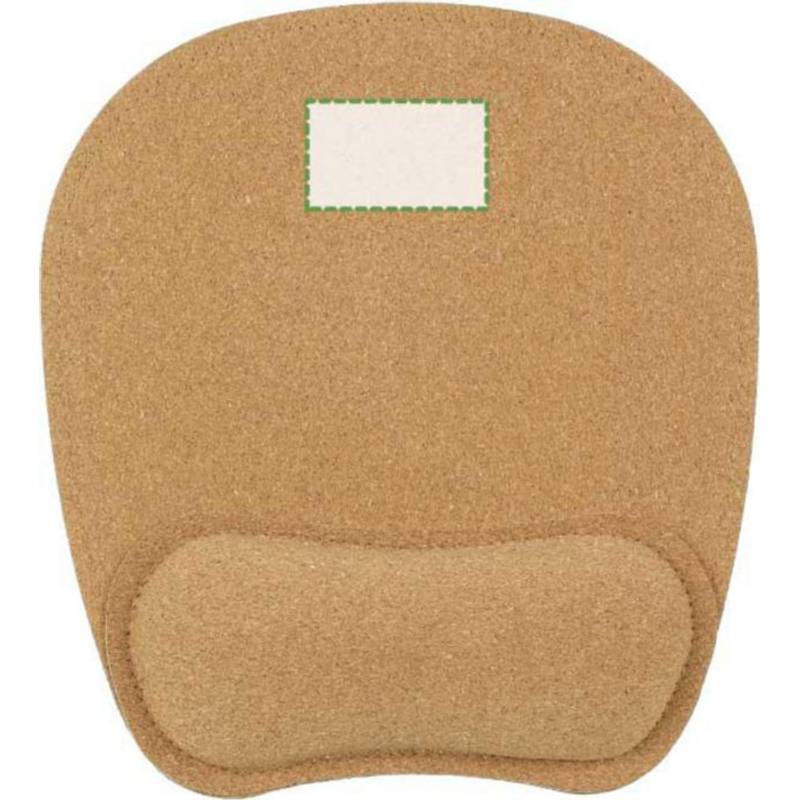 Korková ergonomická podložka pod myš Edwin, hnědá Korková ergonomická podložka pod myš Edwin, hnědá