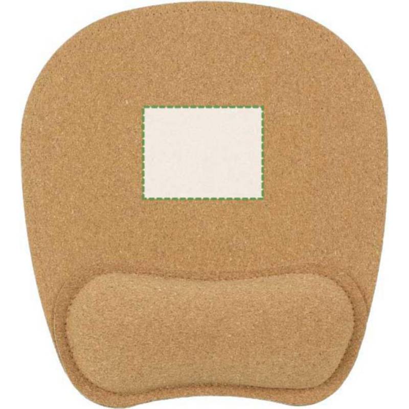 Korková ergonomická podložka pod myš Edwin, hnědá Korková ergonomická podložka pod myš Edwin, hnědá