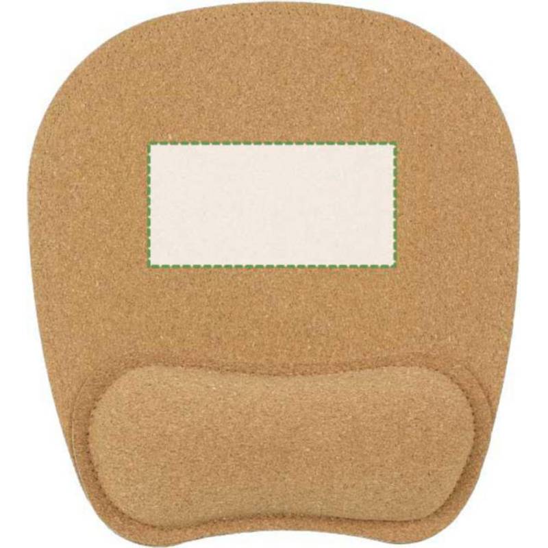 Korková ergonomická podložka pod myš Edwin, hnědá Korková ergonomická podložka pod myš Edwin, hnědá