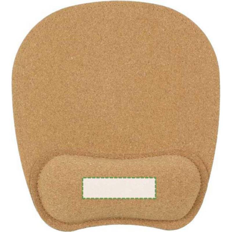 Korková ergonomická podložka pod myš Edwin, hnědá Korková ergonomická podložka pod myš Edwin, hnědá