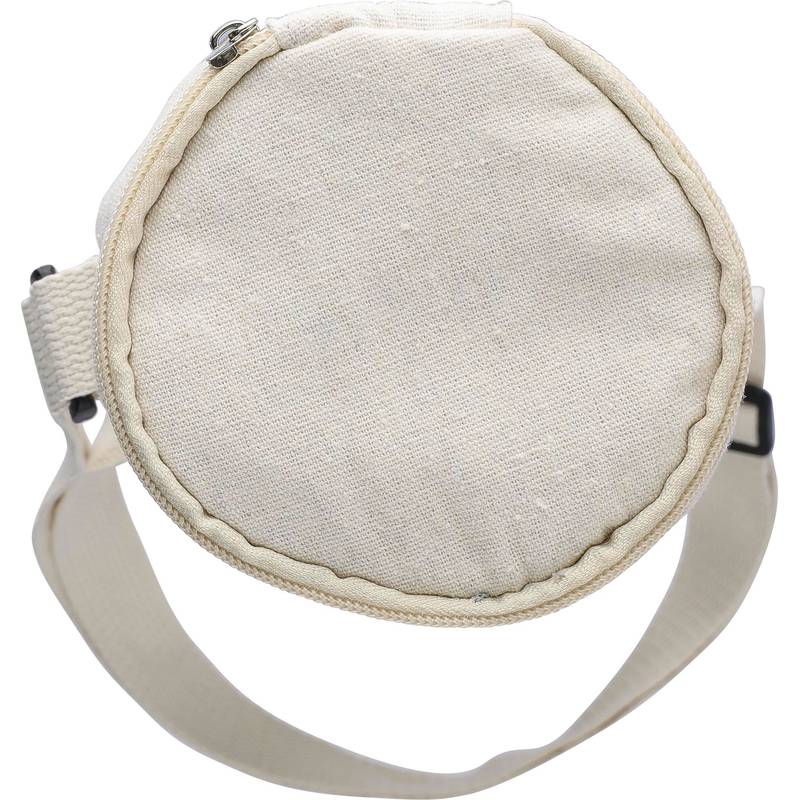 Chladící taška na láhev Eugene z recyklované bavlny (270 gsm)., hnědá khaki Chladící taška na láhev Eugene z recyklované bavlny (270 gsm)., hnědá khaki