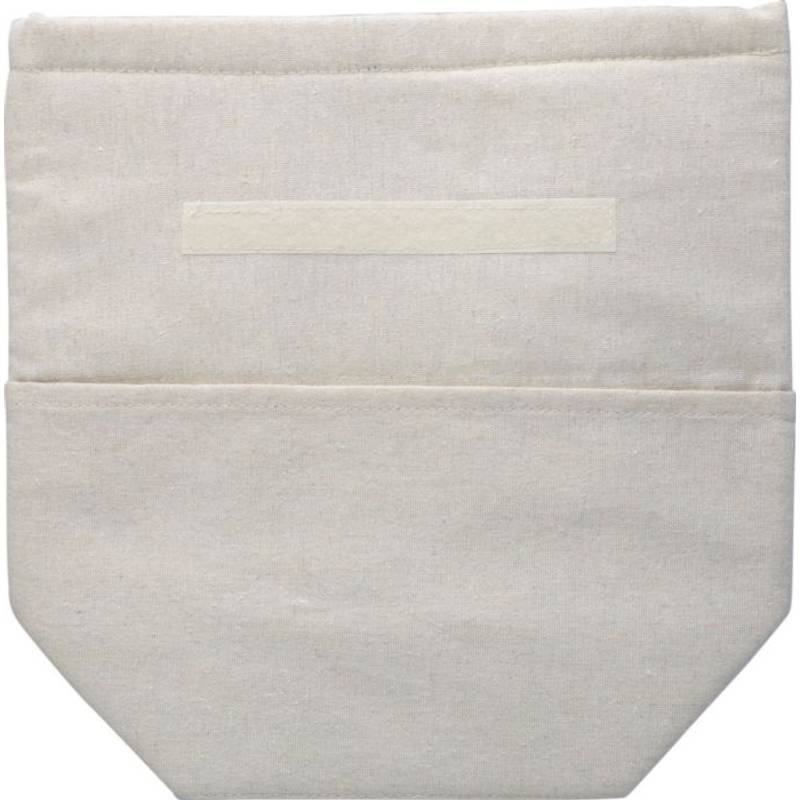 Rolovací chladící taška z recyklované bavlny (220 gsm) Faith, hnědá khaki Rolovací chladící taška z recyklované bavlny (220 gsm) Faith, hnědá khaki