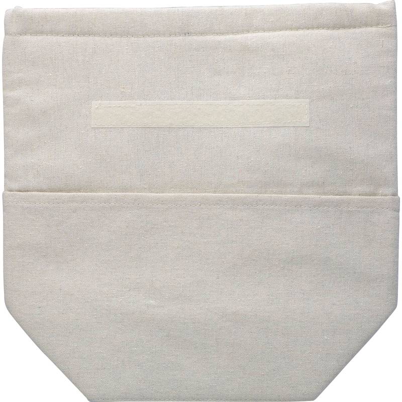 Rolovací chladící taška z recyklované bavlny (220 gsm) Faith, hnědá khaki Rolovací chladící taška z recyklované bavlny (220 gsm) Faith, hnědá khaki