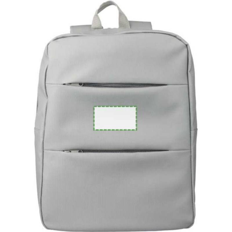 PU 15-palcový batoh na notebook Felicia, sivá PU 15-palcový batoh na notebook Felicia, sivá