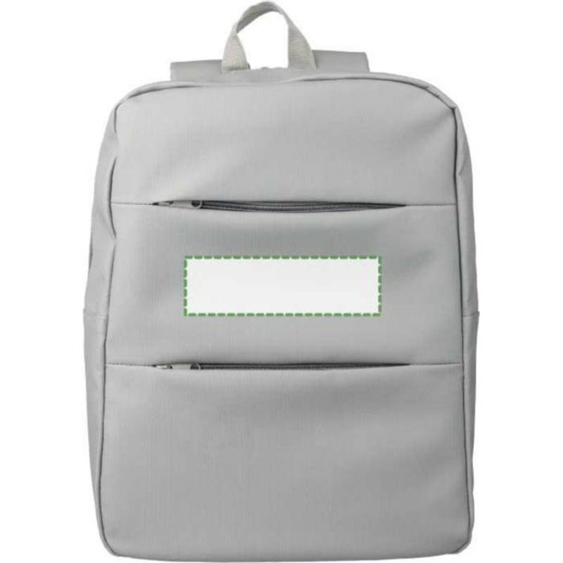 PU 15-palcový batoh na notebook Felicia, sivá PU 15-palcový batoh na notebook Felicia, sivá