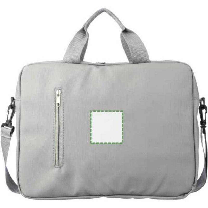 PU taška na notebook Floyd 15 palců, šedá PU taška na notebook Floyd 15 palců, šedá