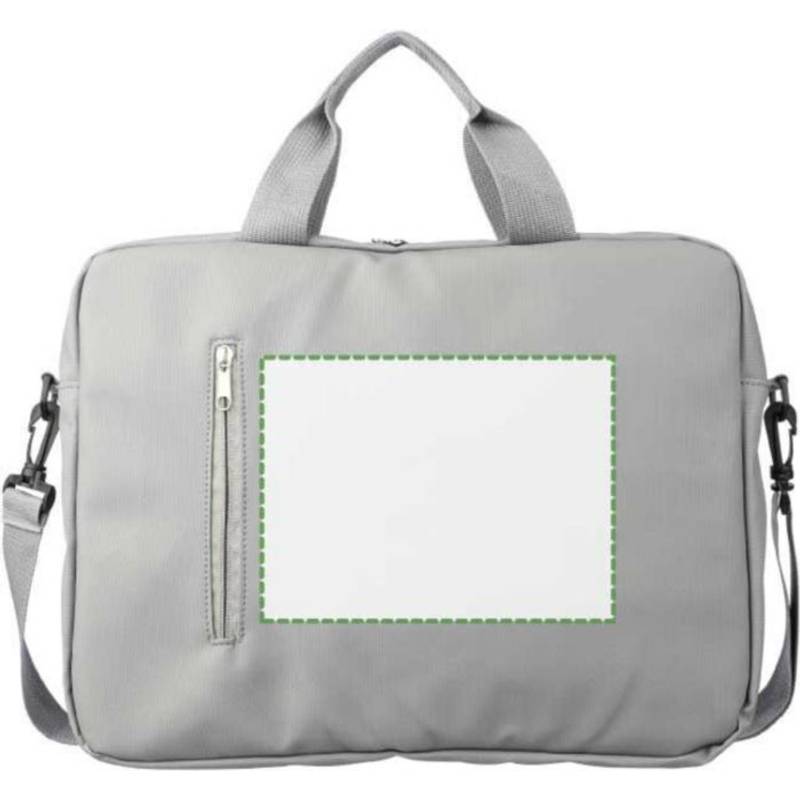 PU taška na notebook Floyd 15 palců, šedá PU taška na notebook Floyd 15 palců, šedá