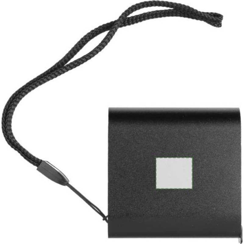 Hliníkový metr Frances, černá Hliníkový metr Frances, černá