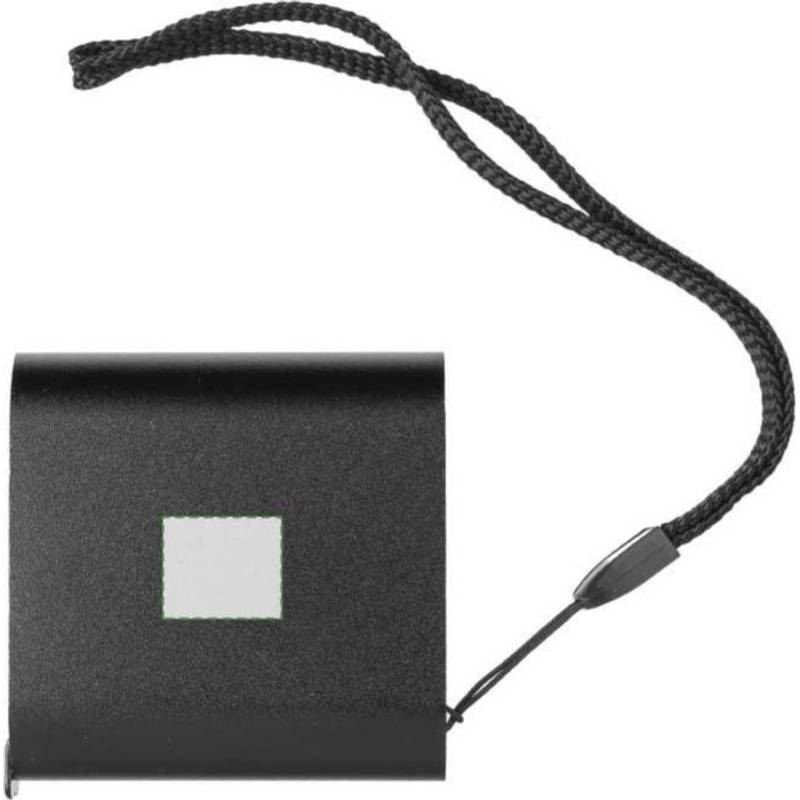 Hliníkový metr Frances, černá Hliníkový metr Frances, černá