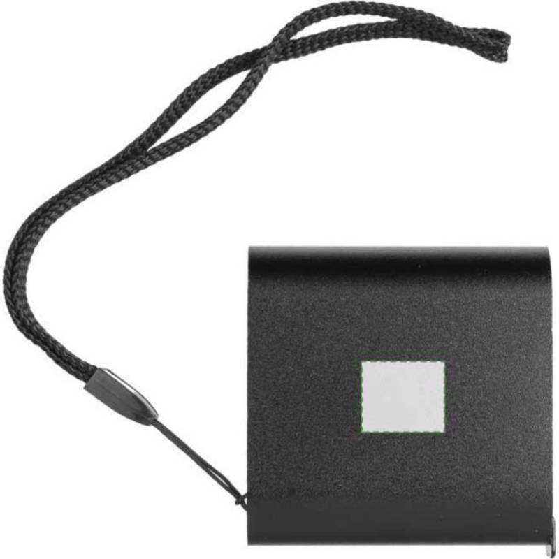 Hliníkový metr Frances, černá Hliníkový metr Frances, černá