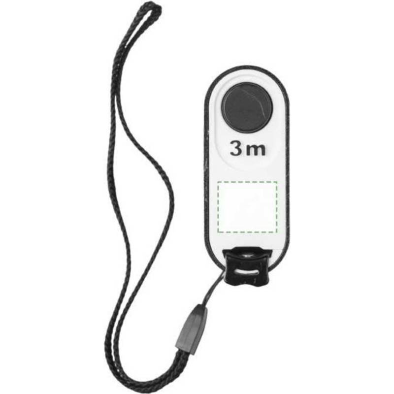 Hliníkový metr Frances, černá Hliníkový metr Frances, černá