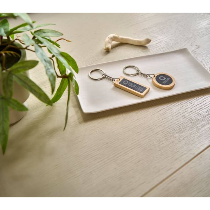 Bambusová klíčenka Gene, černá Bambusová klíčenka Gene, černá