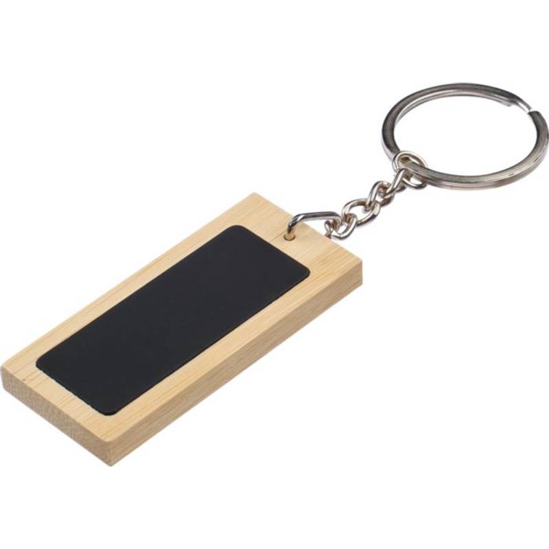 Bambusová kľúčenka Geoffrey, čierna Bambusová kľúčenka Geoffrey, čierna