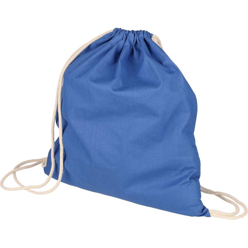 Batoh Bridget z Oeko-Tex bavlny (140 gsm) so sťahovacou šnúrkou, čierna Batoh Bridget z Oeko-Tex bavlny (140 gsm) so sťahovacou šnúrkou, čierna