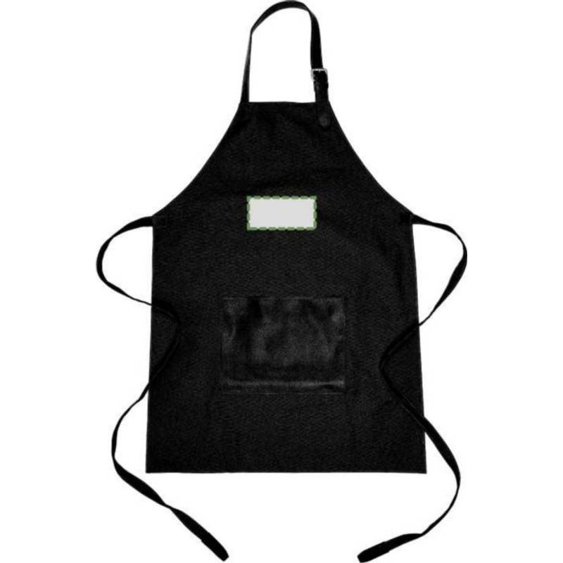 Plátěná zástěra (450 gsm) Maria, zelená Plátěná zástěra (450 gsm) Maria, zelená