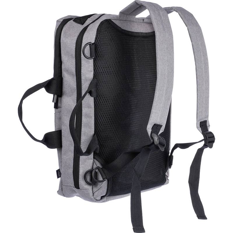 rPET polyesterový (300D) batoh Mallory, černá rPET polyesterový (300D) batoh Mallory, černá